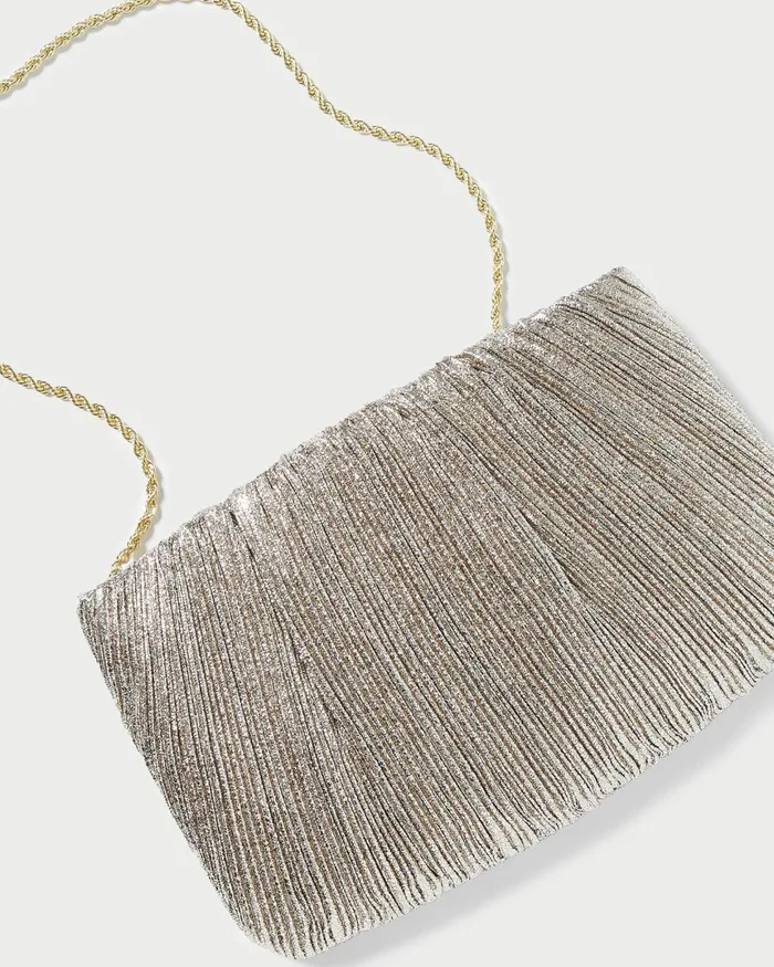 Women Clutches Loeffler Randall Brit Champagne Flat Pleated Clutch L Clutches L Handbags Women Clutches Loeffler Randall Brit Champagne Flat Pleated Clutch L Clutches L Handbags