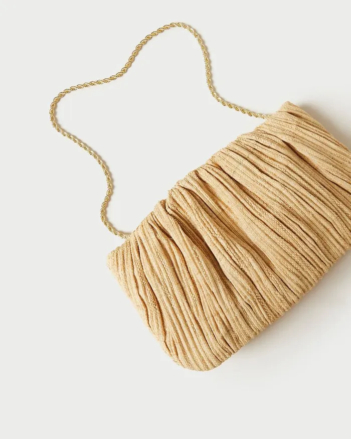 Women Clutches Loeffler Randall Brit Natural Flat Pleated Clutch L Clutches L Accessories Women Clutches Loeffler Randall Brit Natural Flat Pleated Clutch L Clutches L Accessories