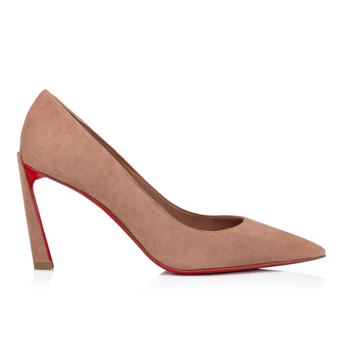 Women Condora 85 Mm Pumps 8211 Veau Velours 8211 Tornado Pink Christian Louboutin Pumps