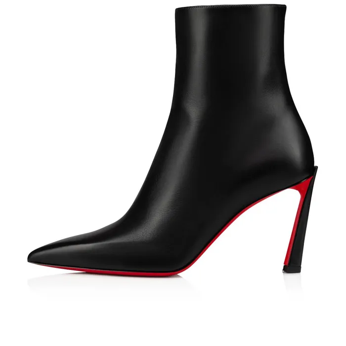Women Condora Booty 85 Mm Low Boots 8211 Calf Leather 8211 Black Black Christian Louboutin Ankle Boots