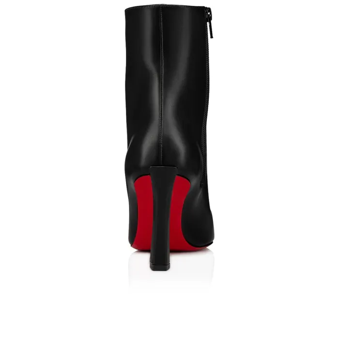 Women Condora Booty 85 Mm Low Boots 8211 Calf Leather 8211 Black Black Christian Louboutin Ankle Boots