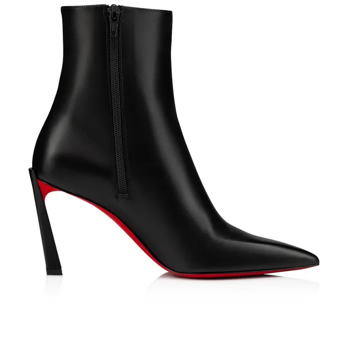 Women Condora Booty 85 Mm Low Boots 8211 Calf Leather 8211 Black Black Christian Louboutin Ankle Boots