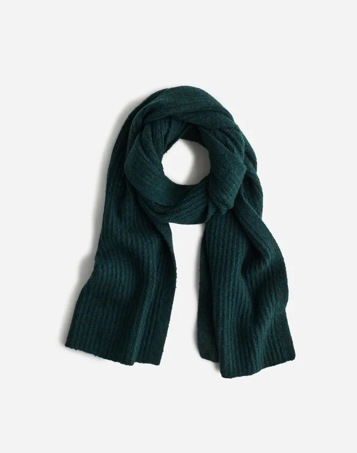 Women CottonBlend Scarf Hthr Mineral Madewell Scarves