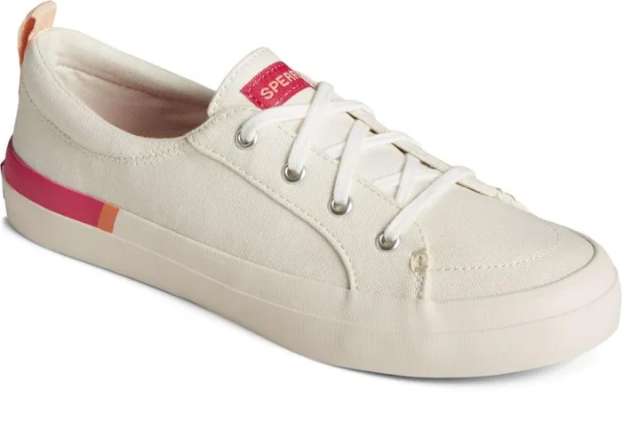 Women Crest Vibe Stripe Sneaker Pink Sperry Sneakers Women Crest Vibe Stripe Sneaker Pink Sperry Sneakers