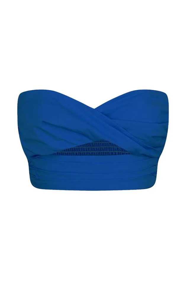 Women Crops Runaway The Label Ayla Top Sapphire