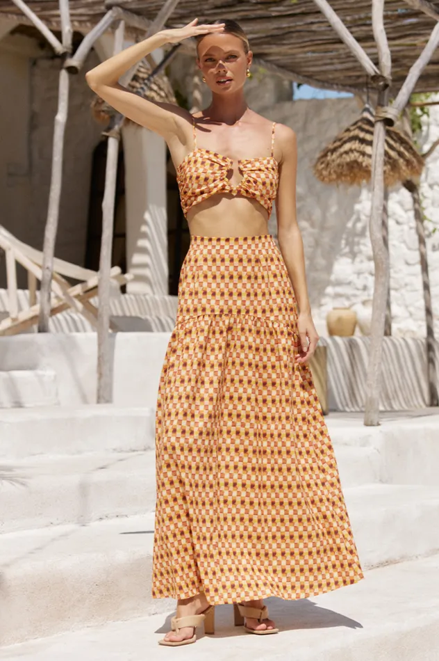 Women Crops Runaway The Label Giza Crop Bronze