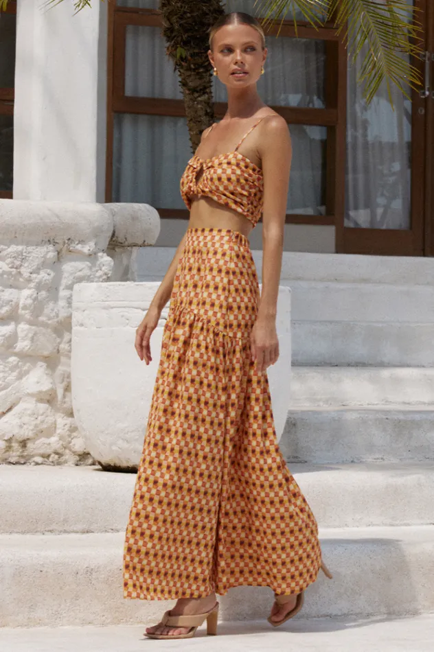Women Crops Runaway The Label Giza Crop Bronze