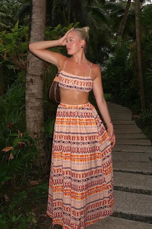 Women Crops Runaway The Label JOVIE TOP Phoenix Print