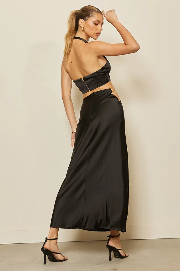 Women Crops Runaway The Label Remi Top Black