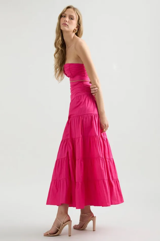 Women Crops Runaway The Label TAHOE TOP Fuchsia Women Crops Runaway The Label TAHOE TOP Fuchsia