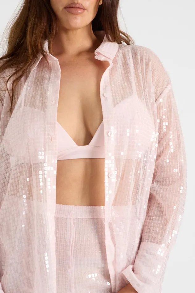 Women Crops Runaway The Label THE BRA TOP Pink