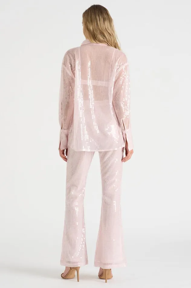 Women Crops Runaway The Label THE BRA TOP Pink