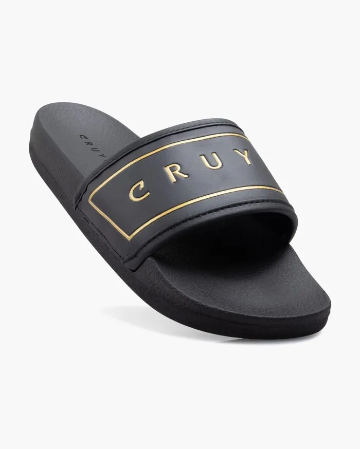 Women Cruyff Slides Aqua Copa Lux Blackgold