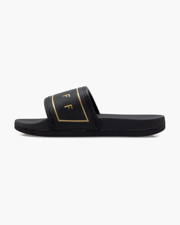 Women Cruyff Slides Aqua Copa Lux Blackgold