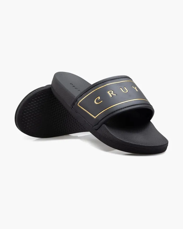 Women Cruyff Slides Aqua Copa Lux Blackgold