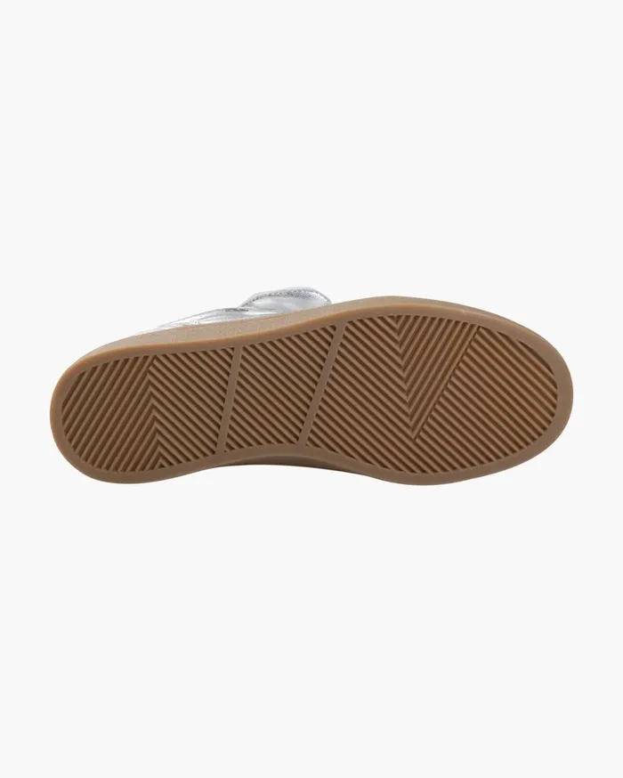 Women Cruyff Sneakers Calcio Cup 8211 Metallic Leather Silver Women Cruyff Sneakers Calcio Cup 8211 Metallic Leather Silver