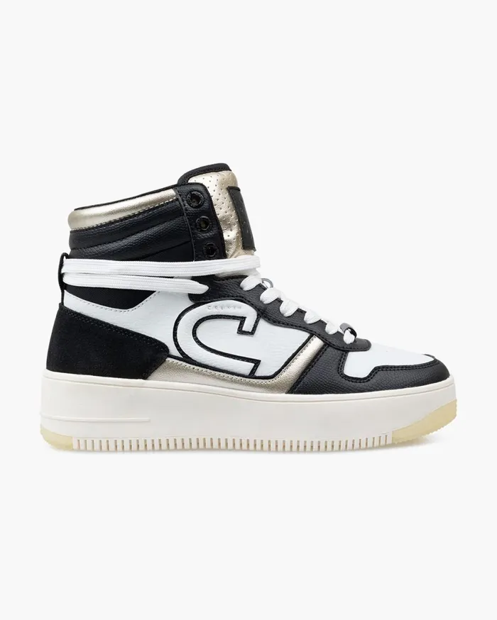 Women Cruyff Sneakers Campo High Lux 8211 Tall Blackgold