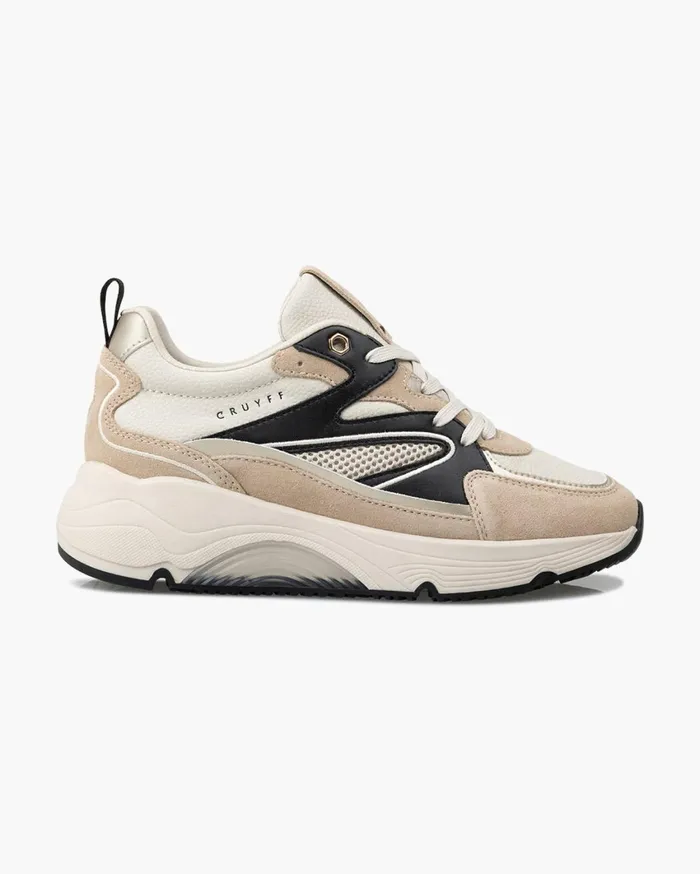 Women Cruyff Sneakers Madina Bold Whiteblack