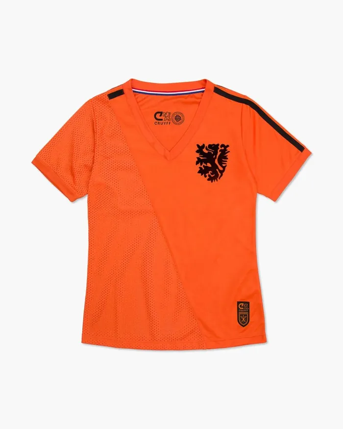 Women Cruyff TShirts Cruyff Euro Womens Tee Orange