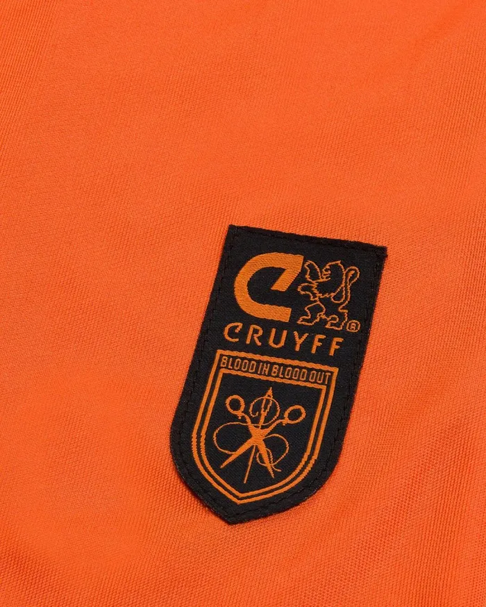Women Cruyff TShirts Cruyff Euro Womens Tee Orange Women Cruyff TShirts Cruyff Euro Womens Tee Orange