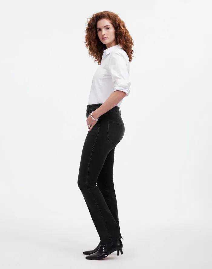 Women Curvy Stovepipe Jeans Armand Wash Madewell Jeans
