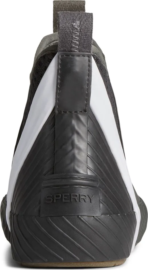Women Cutwater Deck Boot Black Sperry Boat Shoes