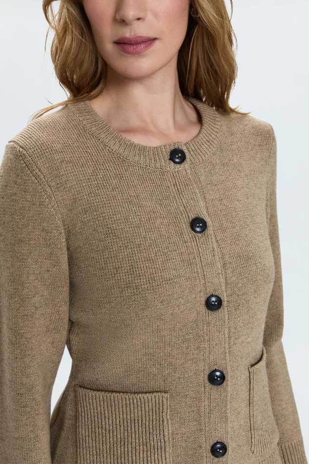 Women Dani Cardigan 8211 Wheat Pistola Denim Sweaters and Knits