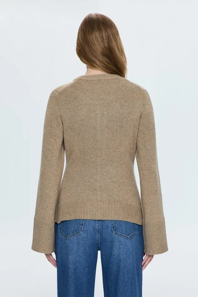 Women Dani Cardigan 8211 Wheat Pistola Denim Sweaters and Knits