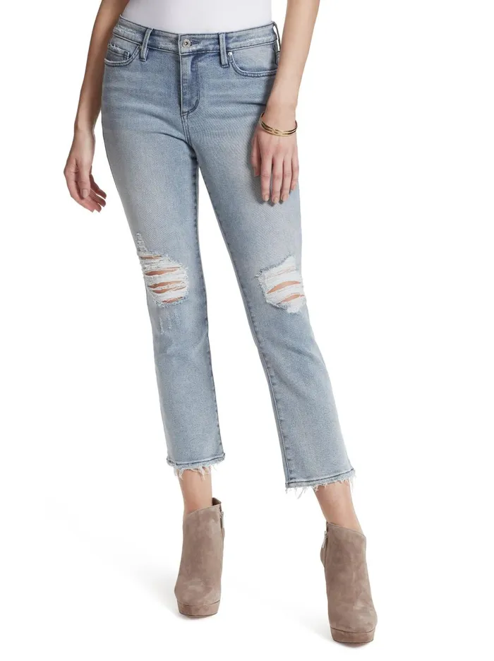 Women Denim Jessica Simpson Arrow Straight Ankle Jeans In Dazed Dazed