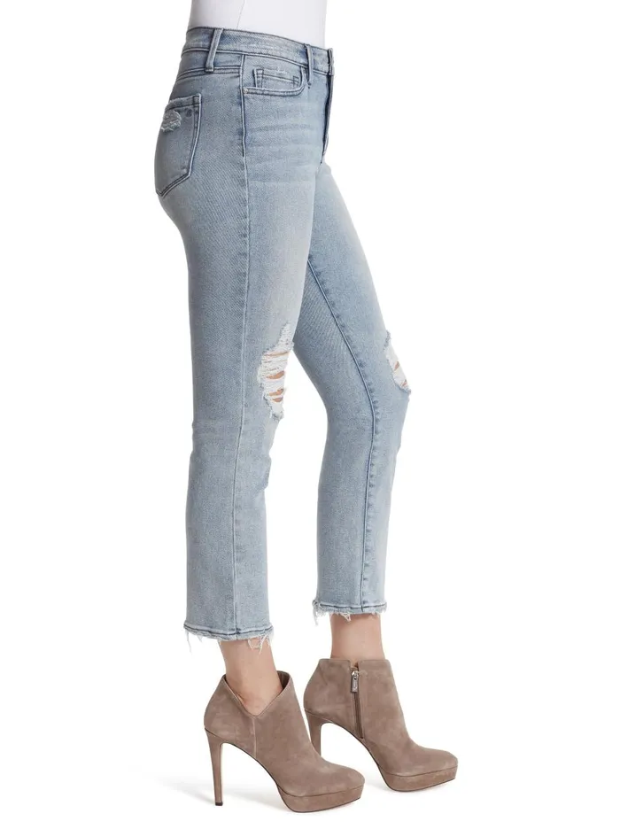 Women Denim Jessica Simpson Arrow Straight Ankle Jeans In Dazed Dazed