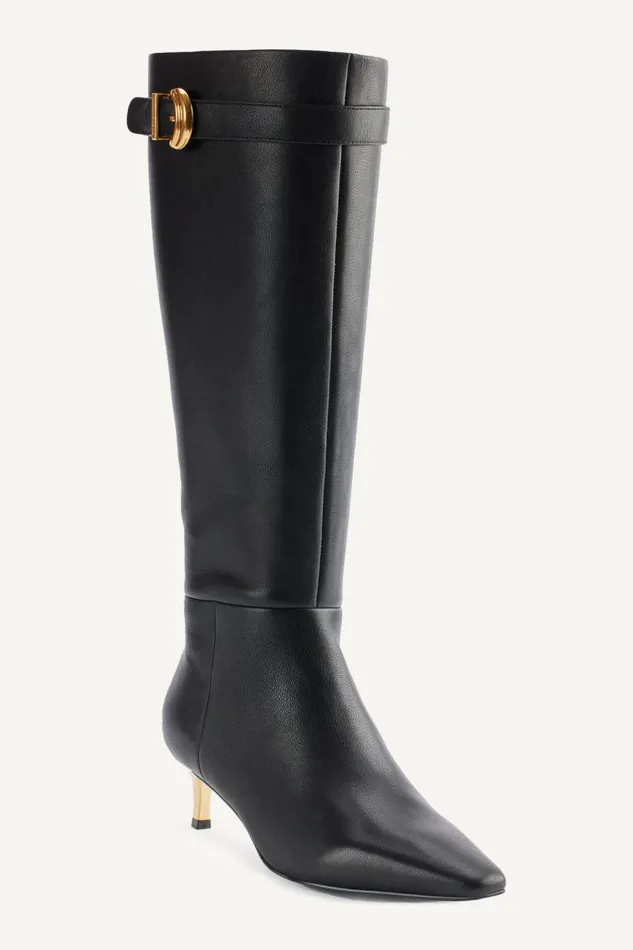 Women Donna Karan Boots And Booties CLARI BOOT 8211 TALL BOOT Black