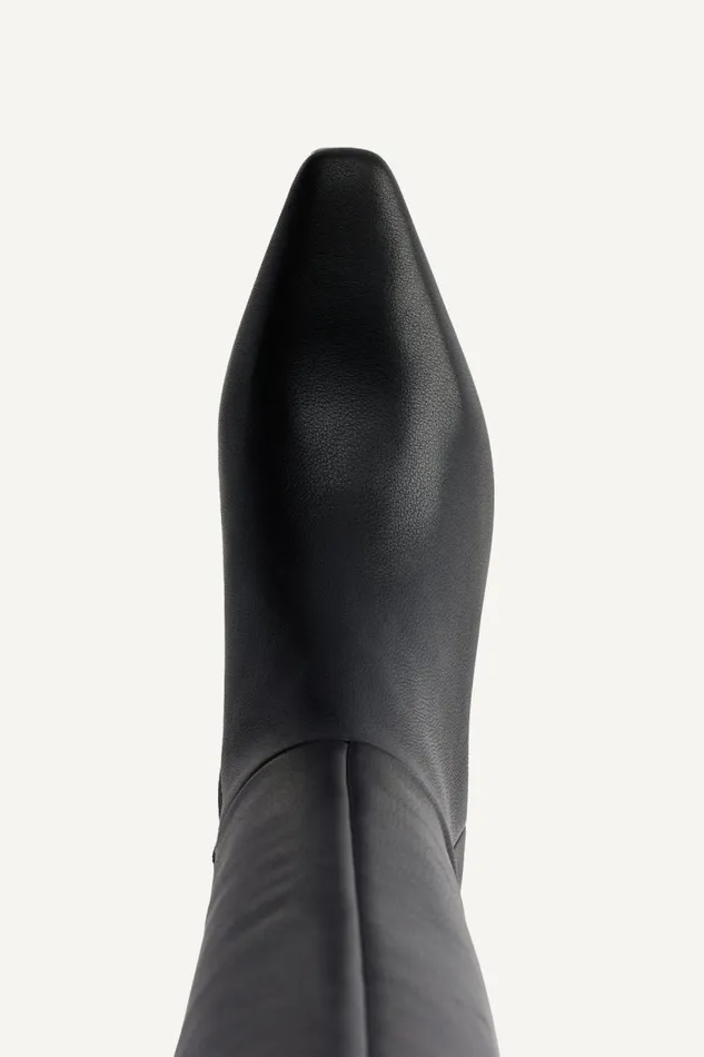 Women Donna Karan Boots And Booties CLARI BOOT 8211 TALL BOOT Black