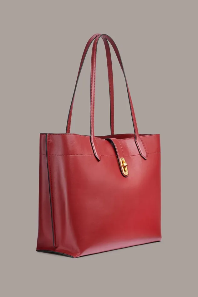 Women Donna Karan Crossbody Bags And Satchels BRIDGEHAMPTON TOTE Claret Women Donna Karan Crossbody Bags And Satchels BRIDGEHAMPTON TOTE Claret