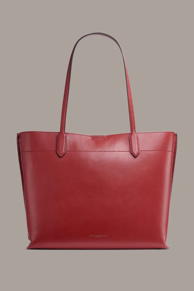 Women Donna Karan Crossbody Bags And Satchels BRIDGEHAMPTON TOTE Claret Women Donna Karan Crossbody Bags And Satchels BRIDGEHAMPTON TOTE Claret