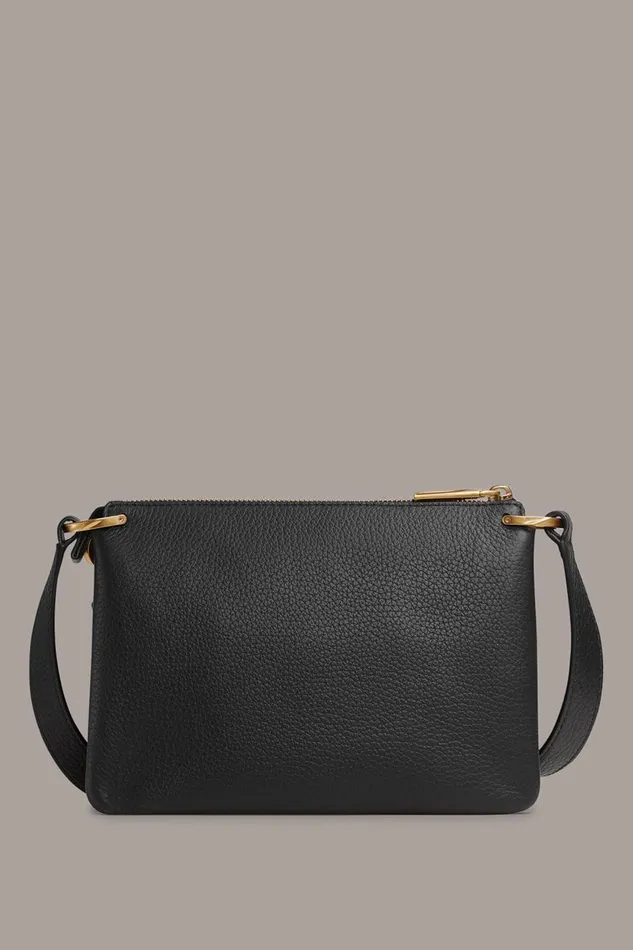 Women Donna Karan Crossbody Bags And Satchels GLENWOOD CROSSBODY Black