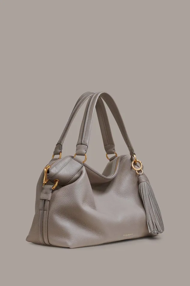 Women Donna Karan Crossbody Bags And Satchels GLENWOOD SATCHEL Cloud