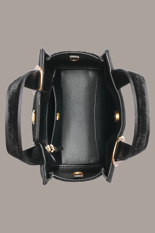 Women Donna Karan Crossbody Bags And Satchels HEWLETT CROSSBODY BAG Black