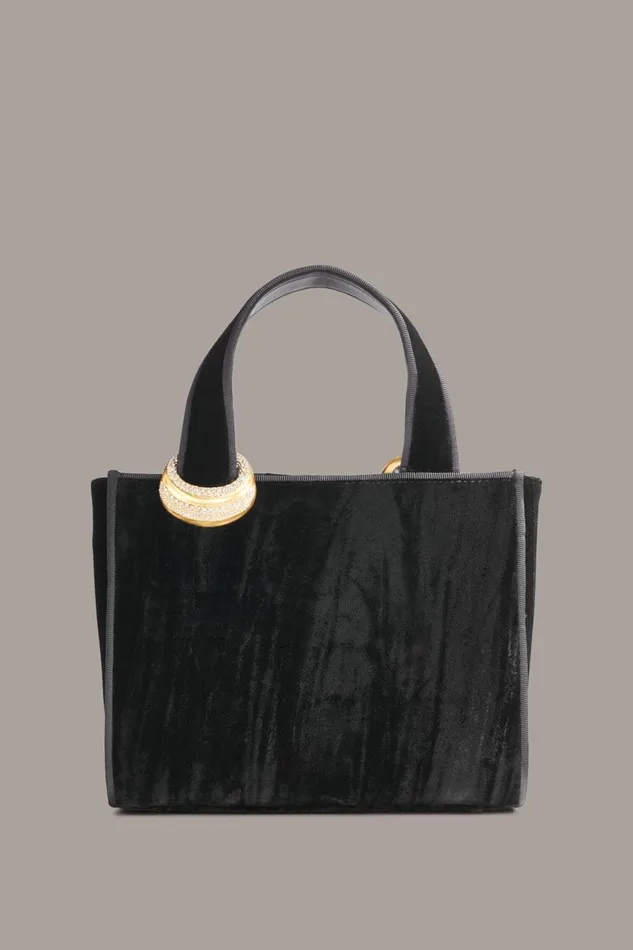 Women Donna Karan Crossbody Bags And Satchels HEWLETT CROSSBODY BAG Black