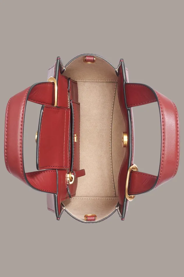 Women Donna Karan Crossbody Bags And Satchels HEWLETT CROSSBODY Claret
