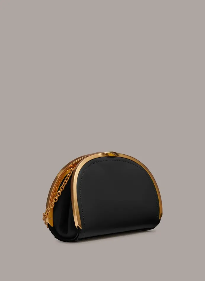 Women Donna Karan Crossbody Bags And Satchels LAWRENCE CLUTCH Black