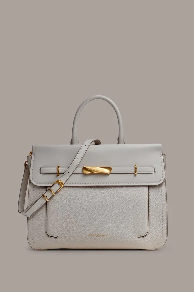 Women Donna Karan Crossbody Bags And Satchels OCEANSIDE SATCHEL Sand