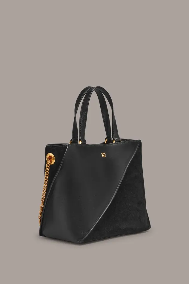 Women Donna Karan Crossbody Bags And Satchels SETAUKET CROSSBODY BAG Black