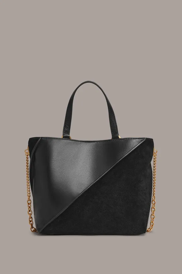 Women Donna Karan Crossbody Bags And Satchels SETAUKET CROSSBODY BAG Black
