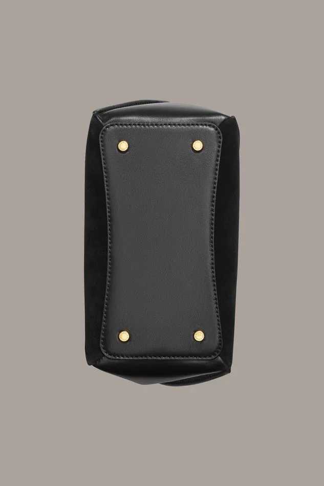 Women Donna Karan Crossbody Bags And Satchels SETAUKET CROSSBODY BAG Black