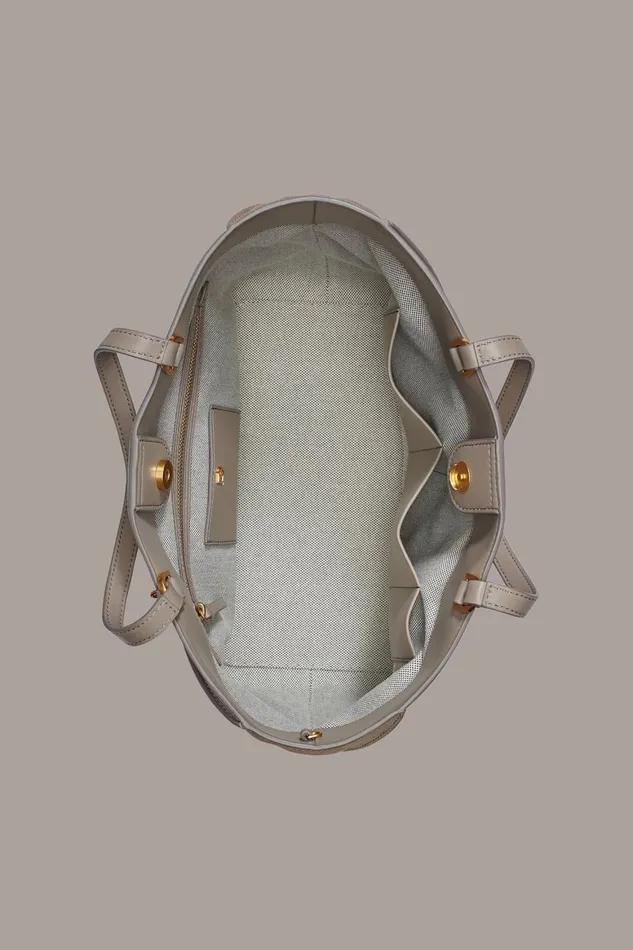 Women Donna Karan Crossbody Bags And Satchels SETAUKET TOTE Cloud