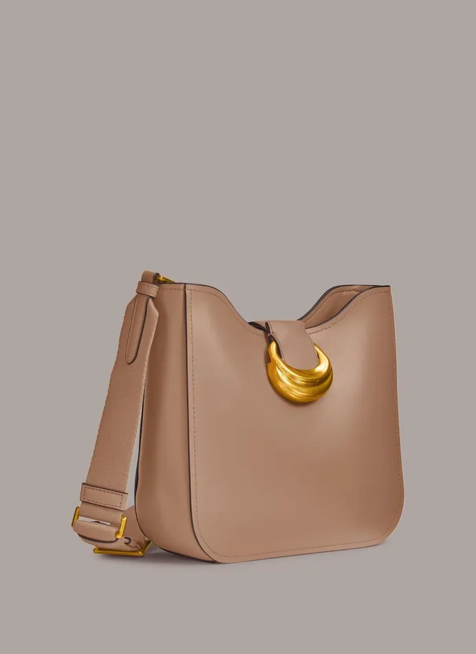 Women Donna Karan Crossbody Bags And Satchels VALLEY STREAM CROSSBODY Fawn
