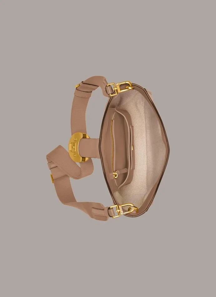 Women Donna Karan Crossbody Bags And Satchels VALLEY STREAM CROSSBODY Fawn