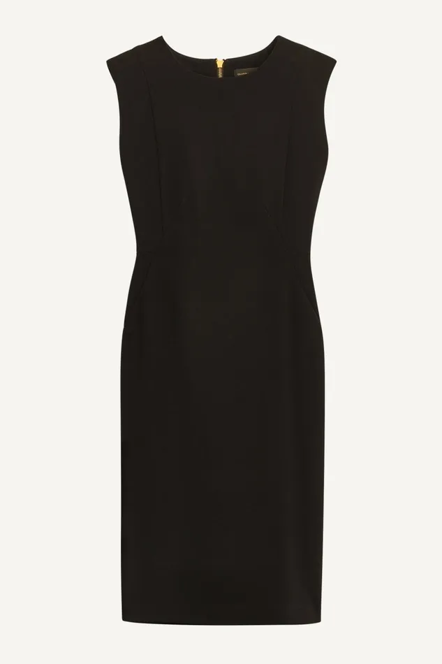 Women Donna Karan Dresses And Jumpsuits CREPE SHEATH DRESS Black