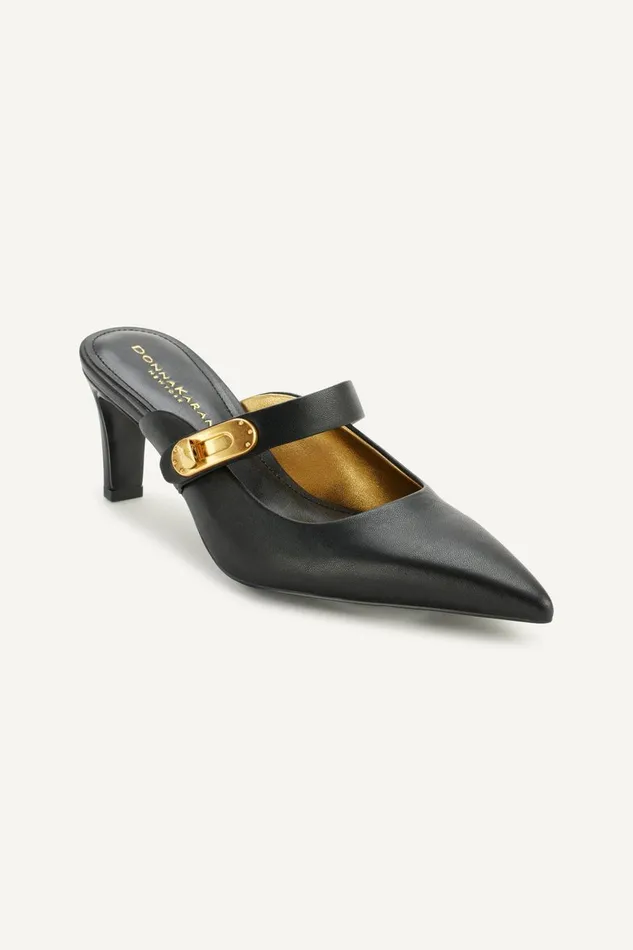 Women Donna Karan Heels And Wedges THOMPSON MULE Black