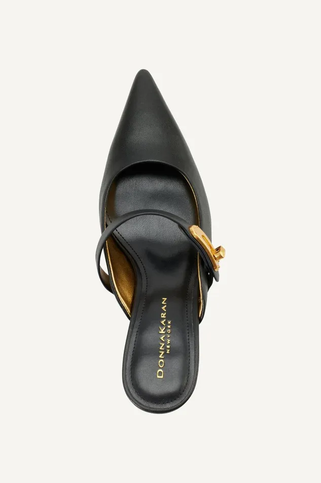 Women Donna Karan Heels And Wedges THOMPSON MULE Black